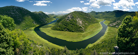 Rijeka Crnojevića CS3 panorama