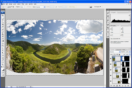 Photomerge CS3 panorama